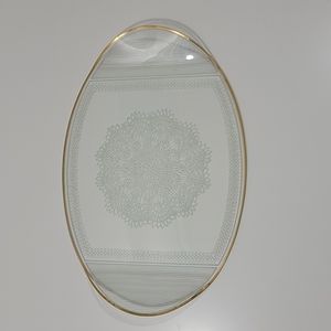 Vintage Thin Glass Tray